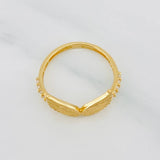 Anillo Anillo Alas de Angel 1.45g / T5 Oro Amarillo 18K