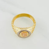 Anillo San Miguel Arcangel 5.2g / T11 Tres Oros 18K