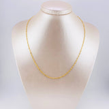 Cadena Singapur 1.5g / 45.1cm / 1.8mm Oro Amarillo 18K