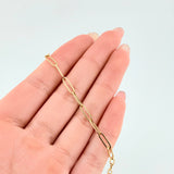 Pulso Cajon 1.9gr / 19cm / 3mm Oro Amarillo +3 18K