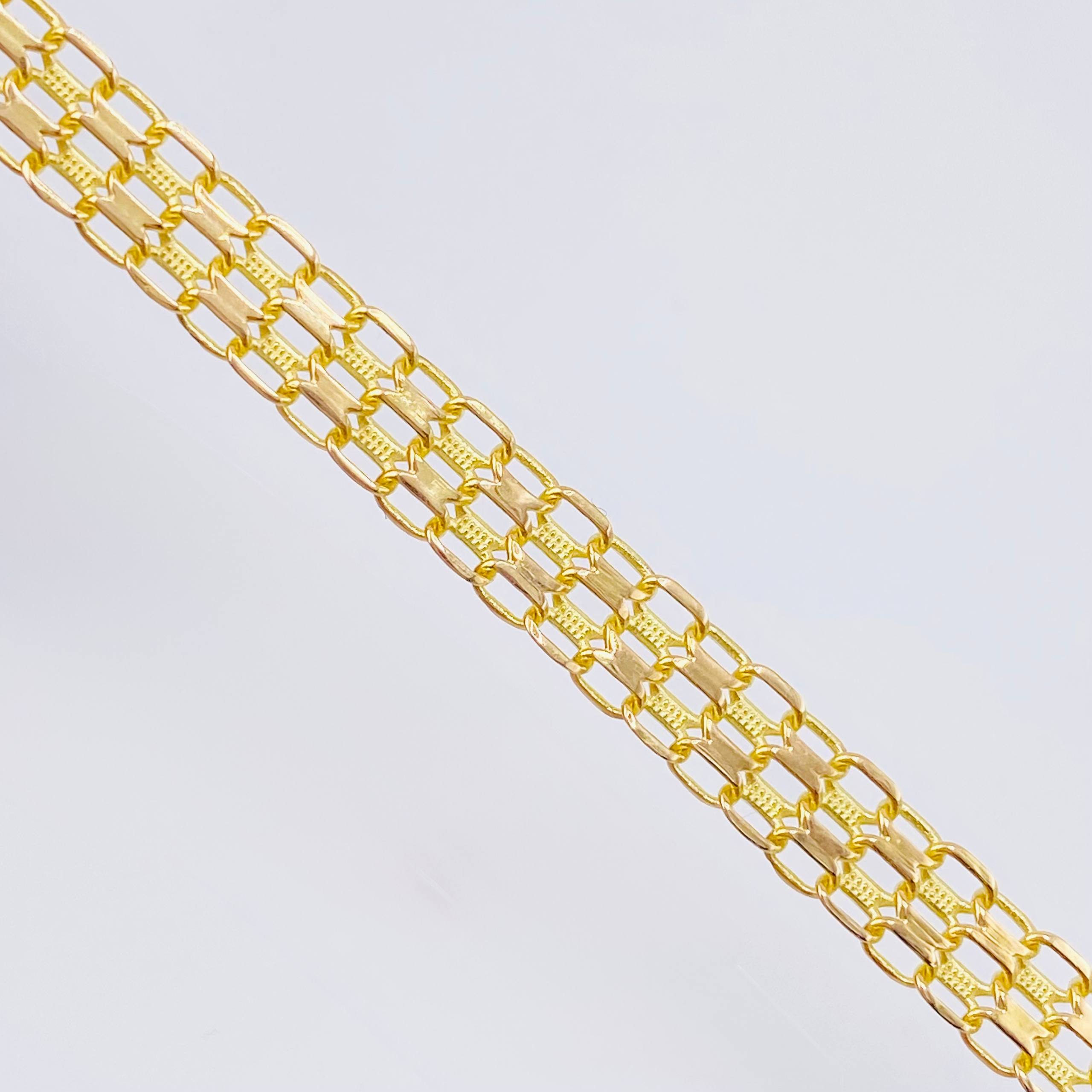 Pulso Chino 4.75gr / 19cm / 5.3mm Oro Amarillo Nac.Esp. 18K *