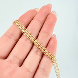 Pulso Chino 4.35gr / 19cm / 5.3mm Oro Amarillo Nac.Esp. 18K ©