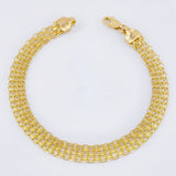 Pulso Chino 5.35gr / 19cm / 7mm Oro Amarillo Nac.Esp. 18K *
