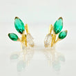 Topos Muerdago Tres Hojas 2.15gr / 1.5cm / Oro Amarillo 18K