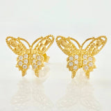 Topos Mariposa 1.4gr / 1cm / Oro Amarillo 18K *