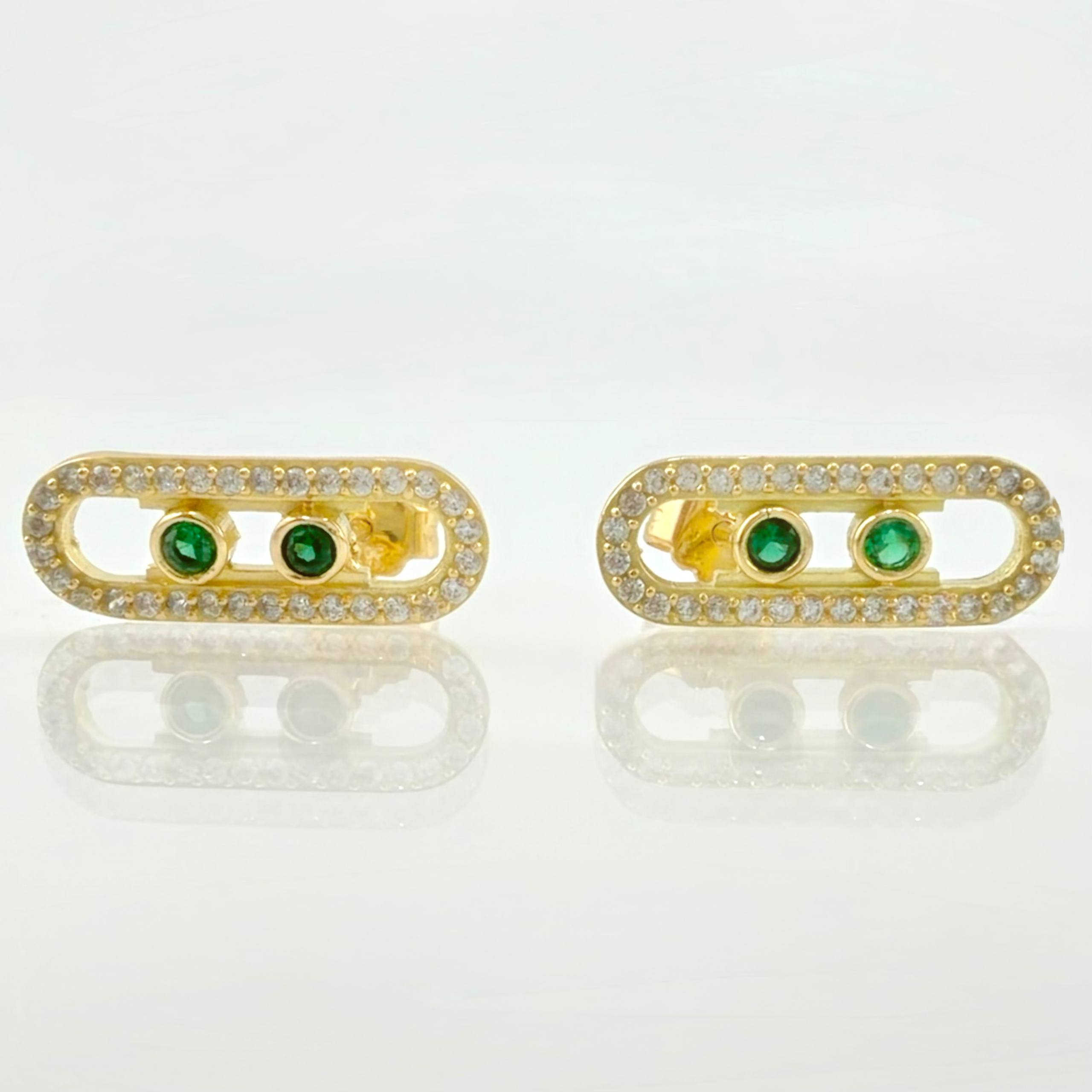 Topos Msk 2.7gr / 1.7cm / Oro Amarillo 18K