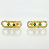 Topos Msk 2.7gr / 1.7cm / Oro Amarillo 18K