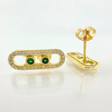 Topos Msk 2.7gr / 1.7cm / Oro Amarillo 18K