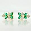 Topos Hoja En Secuencia 2.6gr / 1.5cm / Oro Amarillo 18K