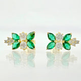 Topos Hoja En Secuencia 2.6gr / 1.5cm / Oro Amarillo 18K