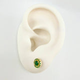 Topos Circulo Halo 1.95gr / 6mm Oro Amarillo 18K *
