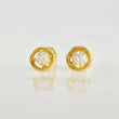 Topos Circulo Doble Liso 1.5gr / 5mm Oro Amarillo 18K