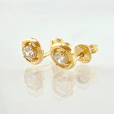 Topos Circulo Doble Liso 1.5gr / 5mm Oro Amarillo 18K