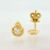 Topos Circulo Doble Liso 1.5gr / 5mm Oro Amarillo 18K
