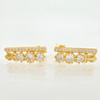 Topos Carril Trio De Liz 2.55gr / 1.5cm / Oro Amarillo 18K
