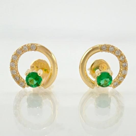 Topos Media Manzana Tupida 2gr / 9mm Oro Amarillo 18K
