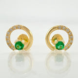 Topos Media Manzana Tupida 2gr / 9mm Oro Amarillo 18K