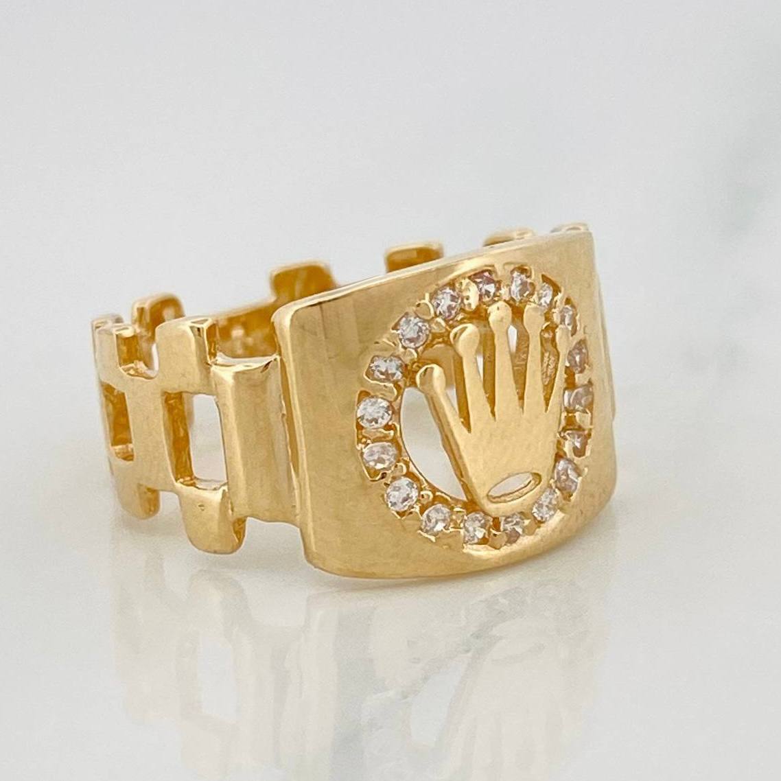 Anillo Corona 3.6g / T6 1/2 Oro Amarillo 18K