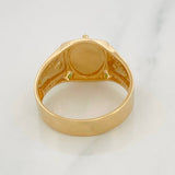 Anillo Arcangel San Miguel 6.3g / T11 1/4 Tres Oros 18K