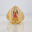 Anillo Virgen de Guadalupe 5.4g / T9 1/4 Oro Amarillo 18K