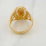 Anillo Virgen de Guadalupe 5.4g / T9 1/4 Oro Amarillo 18K