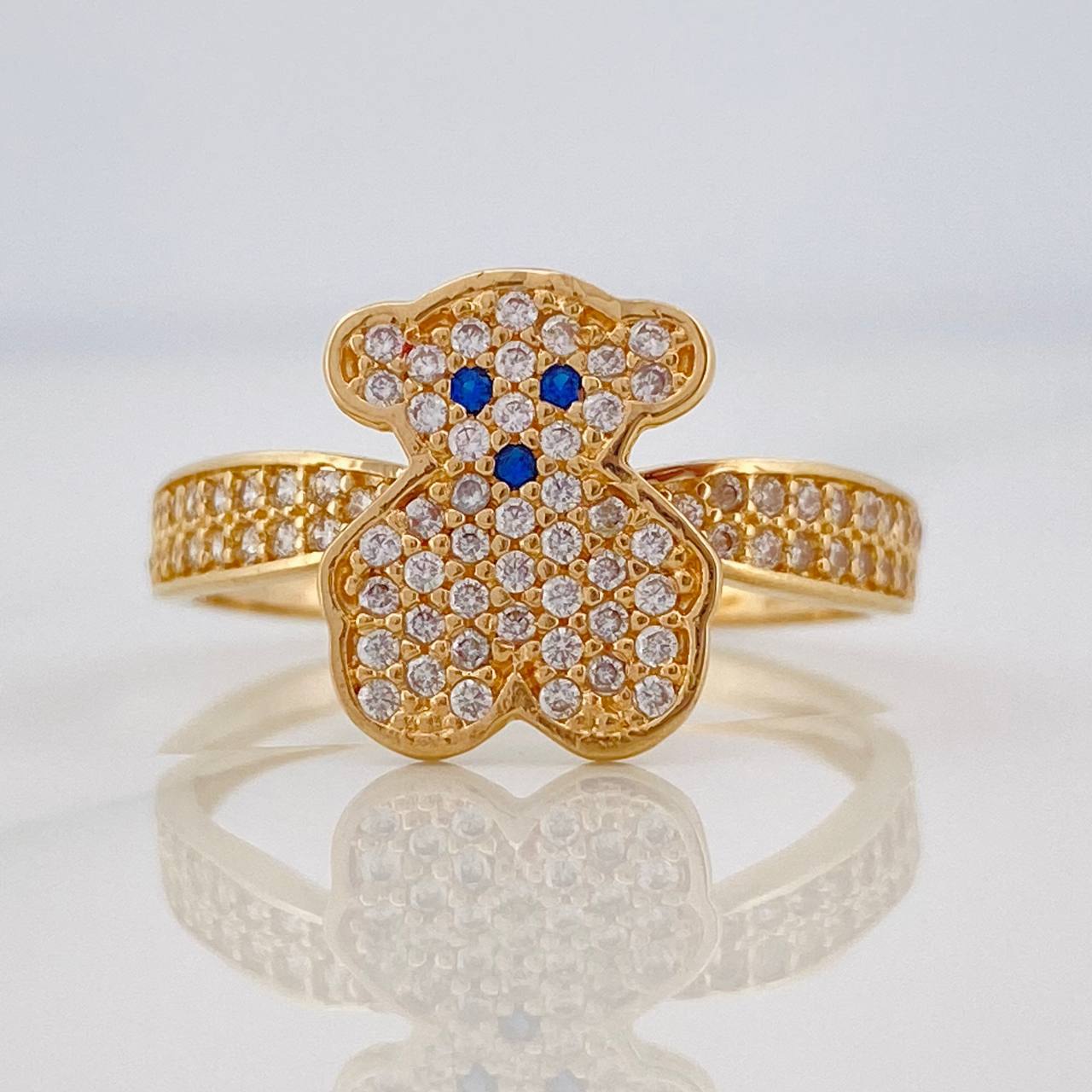 Anillo Ts 2.75g / T7 3/4 Oro Amarillo 18K
