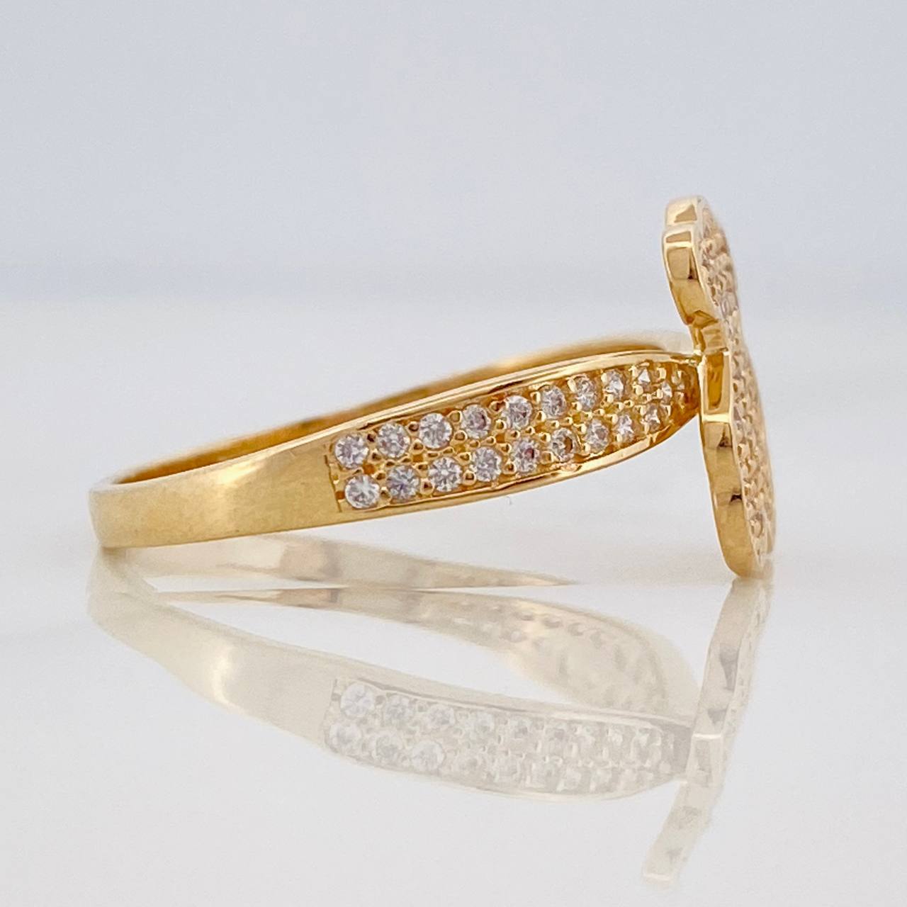 Anillo Ts 2.75g / T7 3/4 Oro Amarillo 18K