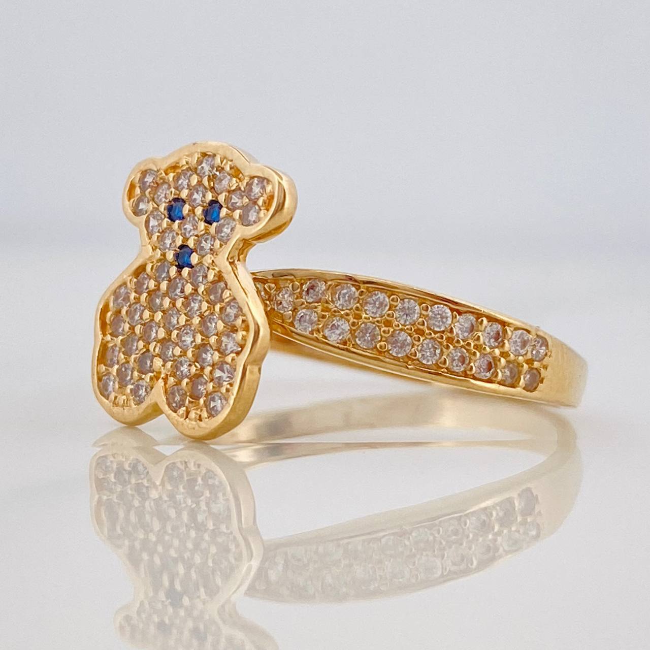 Anillo Ts 2.75g / T7 3/4 Oro Amarillo 18K