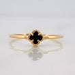 Anillo Trebol 1.25g / T7 3/4 Oro Amarillo 18K