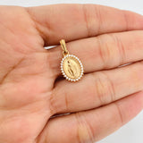 Dije Virgen de Milagrosa 1.55g / 2cm Oro Amarillo 18K