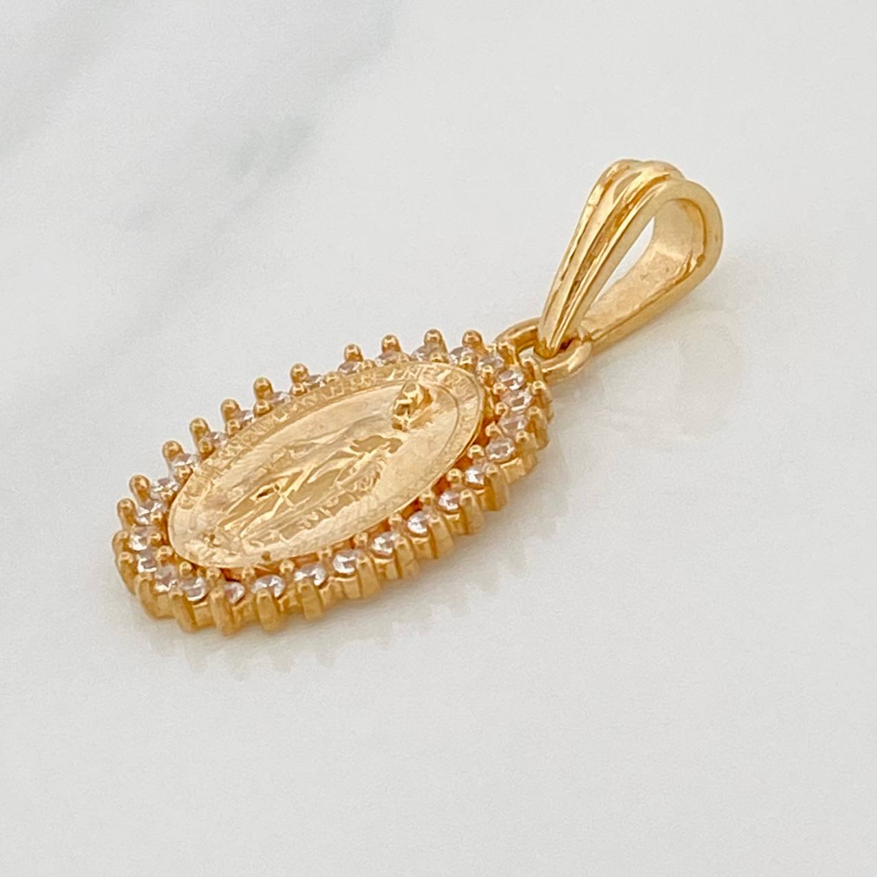 Dije Virgen de Milagrosa 1.55g / 2cm Oro Amarillo 18K