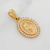 Dije Virgen de Milagrosa 1.55g / 2cm Oro Amarillo 18K