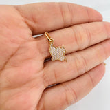 Dije Mapa de Colombia 1.2g / 1.3cm Oro Amarillo 18K