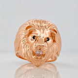 Anillo León 6.3g / T10 Oro Rosa 18K