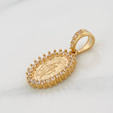 Dije Virgen Milagrosa 1.75g / 1.7cm Oro Amarillo 18K