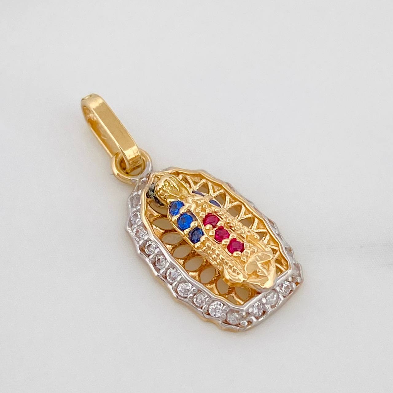 Dije Virgen de Guadalupe 1.25g / 2cm Oro Amarillo 18K