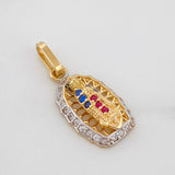Dije Virgen de Guadalupe 1.25g / 2cm Oro Amarillo 18K