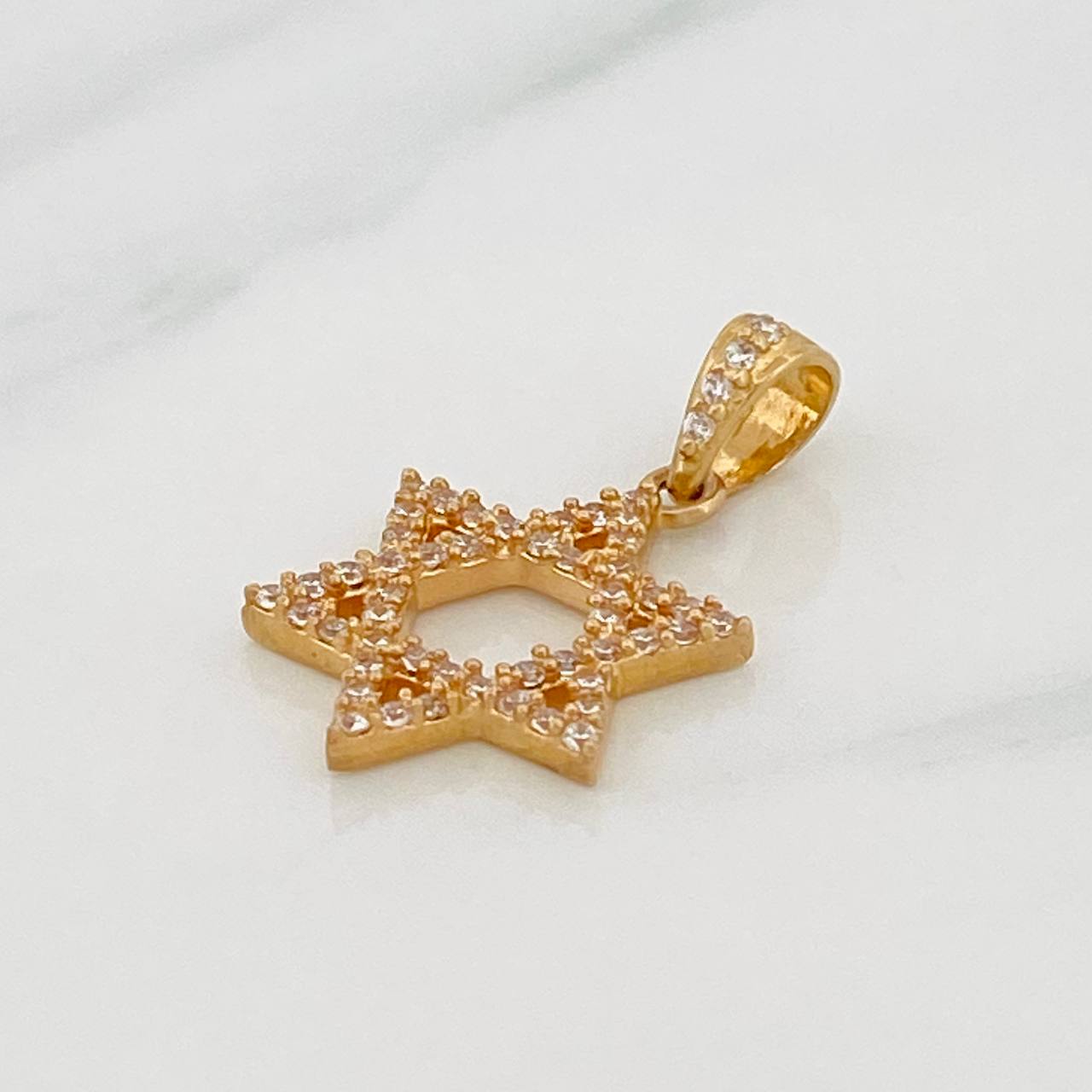 Dije Silueta Estrella 1.55g / 2cm Oro Amarillo 18K