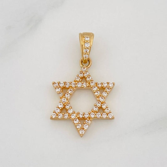 Dije Silueta Estrella 1.55g / 2cm Oro Amarillo 18K