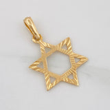 Dije Silueta Estrella 0.8g / 2.5cm Oro Amarillo 18K