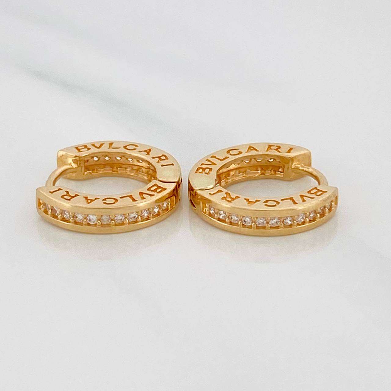 Candongas Bv 3.95g / 1.4cm Oro Amarillo 18K