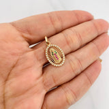 Dije Virgen de Guadalupe 1.65g / 2.5cm Oro Amarillo 18K