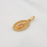 Dije Virgen de Guadalupe 1.65g / 2.5cm Oro Amarillo 18K