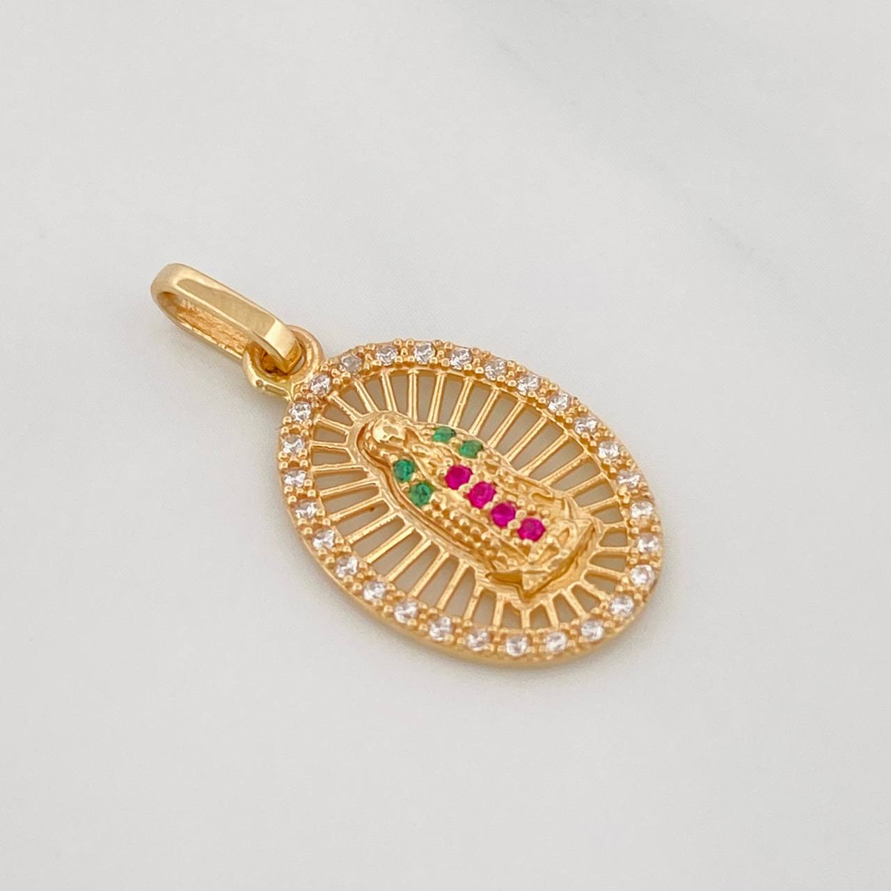 Dije Virgen de Guadalupe 1.65g / 2.5cm Oro Amarillo 18K