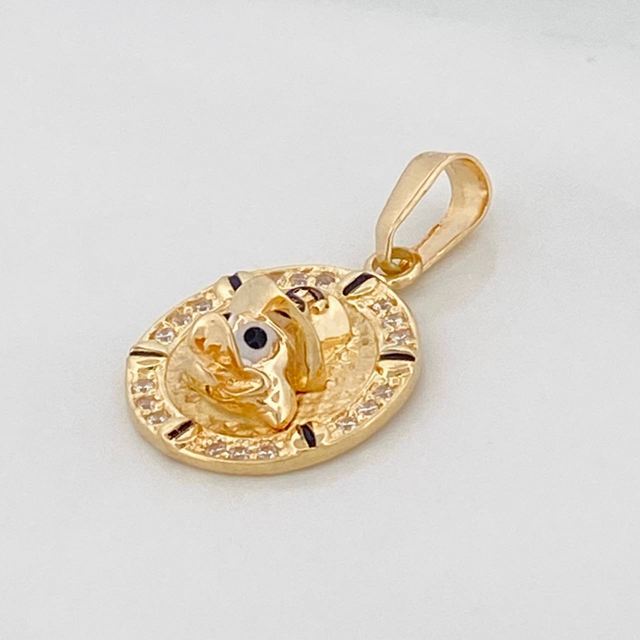 Dije Cara de Pato 1.95g / 2.1cm Oro Amarillo 18K