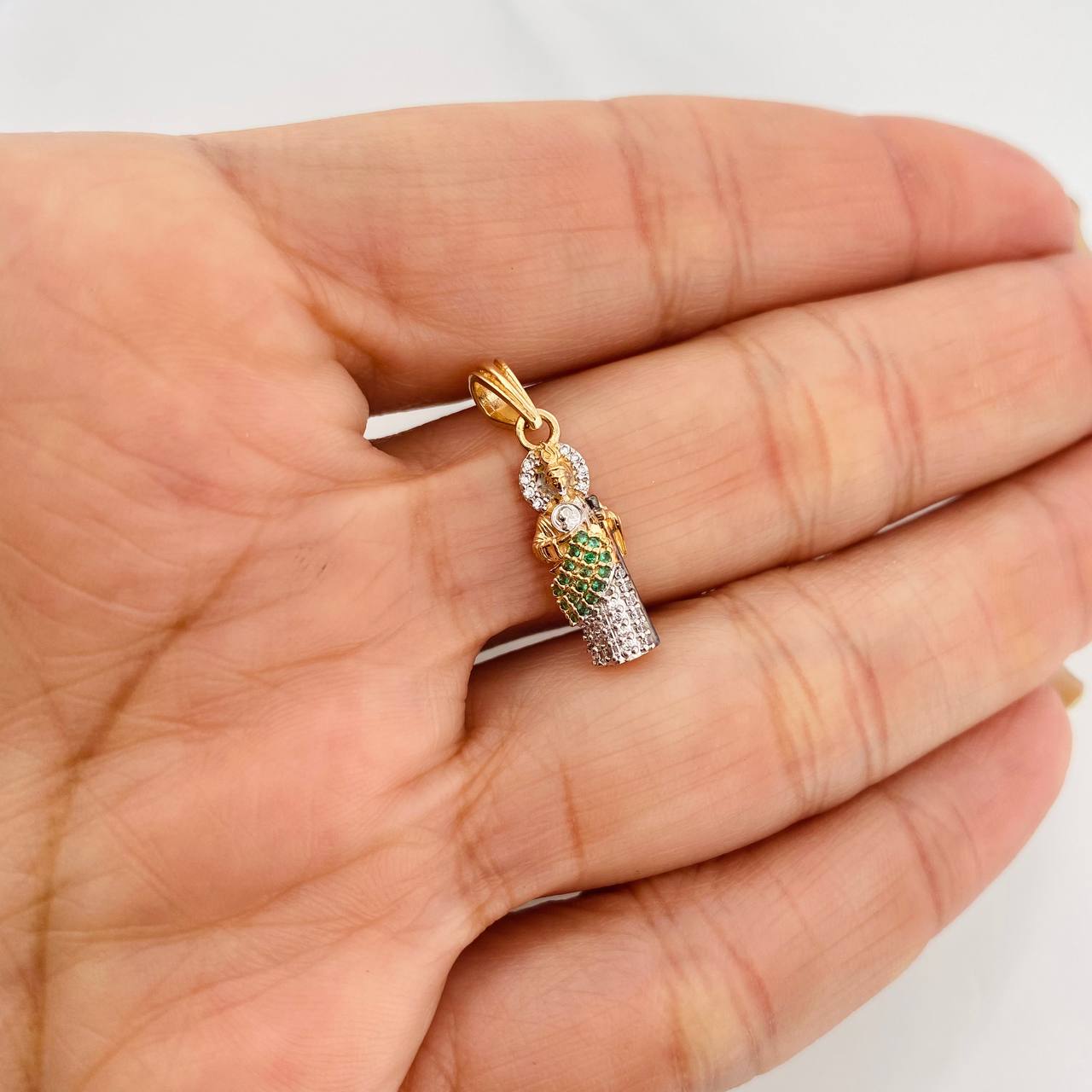 Dije San Judas Tadeo 1.45g / 2.2cm Tres Oros 18K