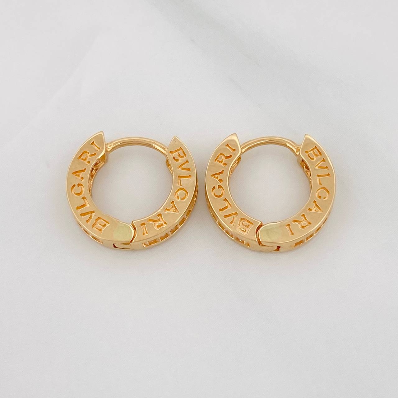 Candongas Bv 3.95g / 1.4cm Oro Amarillo 18K