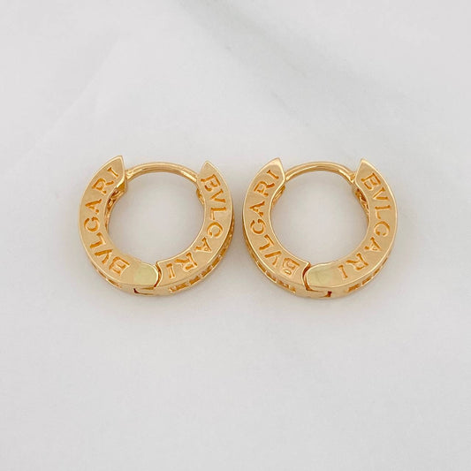 Candongas Bv 3.95g / 1.4cm Oro Amarillo 18K
