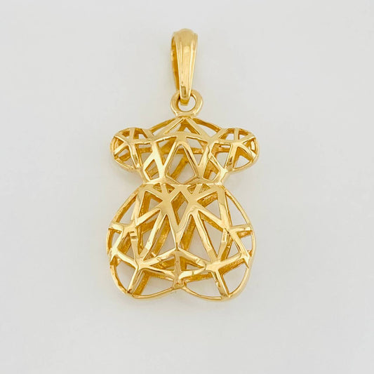 Dije Oso 2.6g / 3cm Oro Amarillo 18K