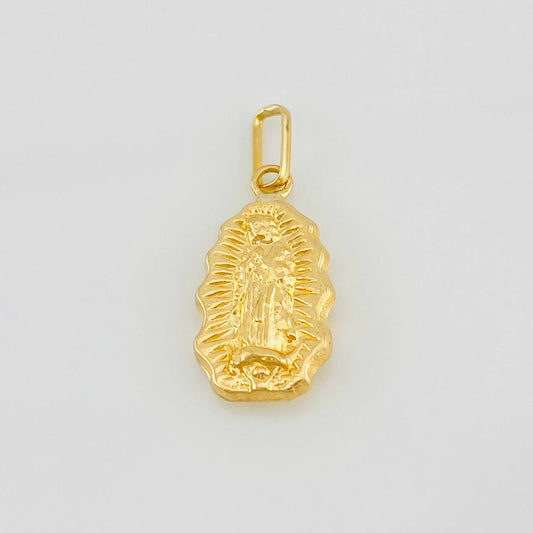 Dije Virgen de Guadalupe 0.75g / 2.2cm Oro Amarillo 18K